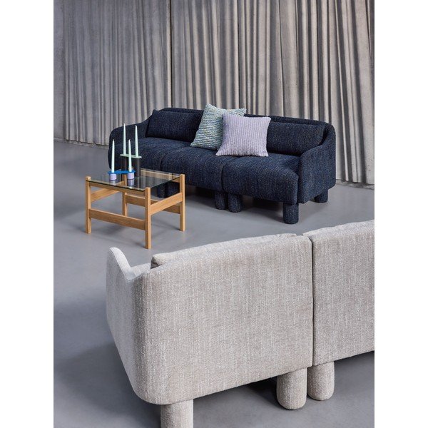 Pamut díszpárna 50x50 cm Blend – Hübsch-image-3