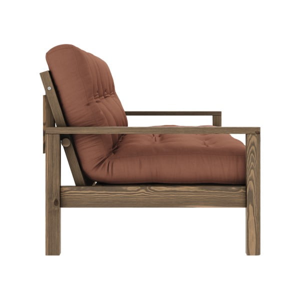 Narancssárga-barna kinyitható kanapé 205 cm Knob – Karup Design-image-3