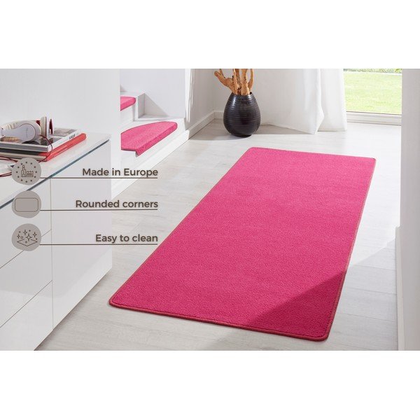 Rózsaszín futószőnyeg 80x300 cm Fancy – Hanse Home-image-4