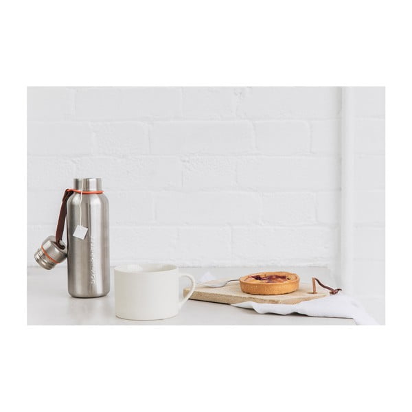 Insulated Vacuum Bottle narancssárga duplafalú termosz rozsdamentes acélból, 500 ml - Black + Blum-image-3