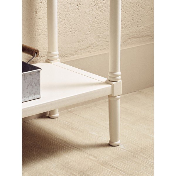 Fehér borovi fenyő konzolasztal 35x91 cm Heritage – Premier Housewares-image-4