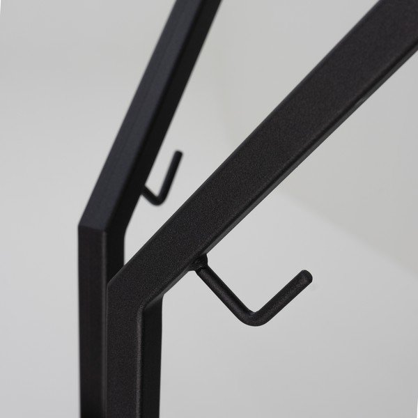 Fekete fém fogas 50x170 cm Jaimy – Spinder Design-image-2