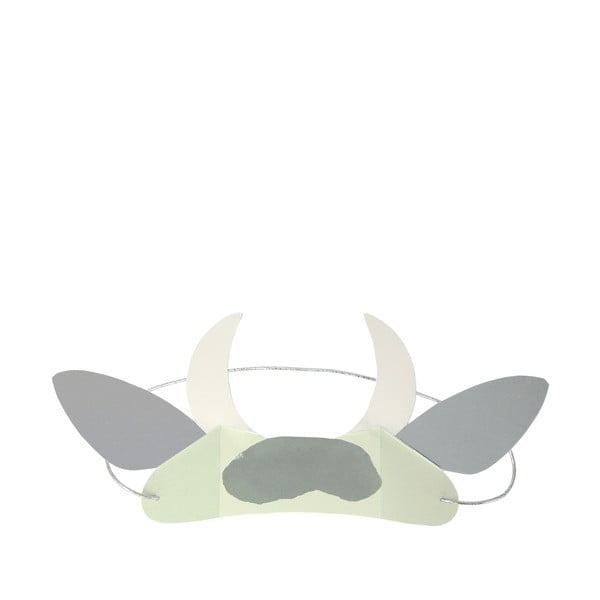 Papír sapka készlet 8 db-os On the Farm – Meri Meri-image-4