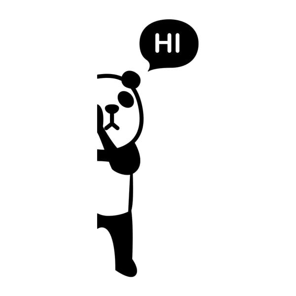 Fanastick Panda öntapadós matrica-image-2