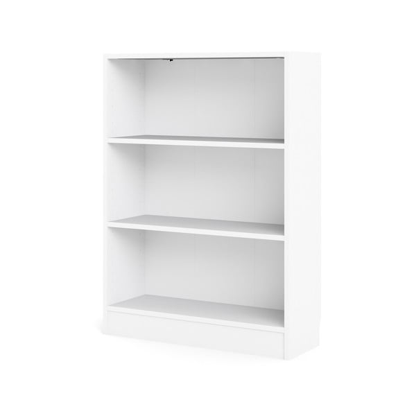 Basic fehér könyvespolc, 79 x 107 cm - Tvilum-image-3