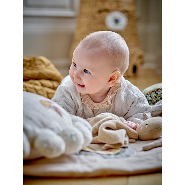 Barna gyerek takaró 130x160 cm Fall – Bloomingville Mini-image-4