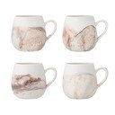 Krémszínű kőedény bögre szett 4 db-os 250 ml Lyre – Bloomingville