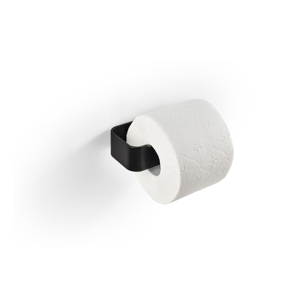 Fekete fali fém WC-papír tartó Ume  Zone