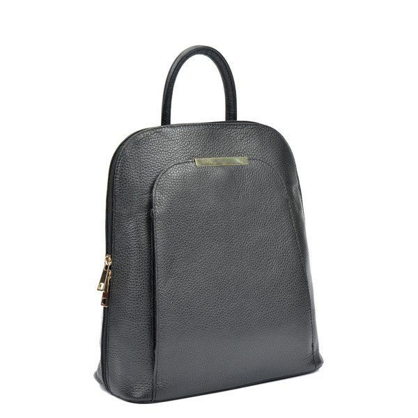 Sofia fekete bőr női hátitáska - Renata Corsi-image-1