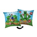 Gyerek párna 40x40 cm Minecraft "Creeper Rush" – Jerry Fabrics