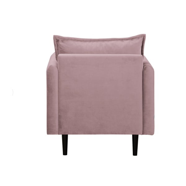 Levendula színű bársony fotel Juli – Ropez-image-3