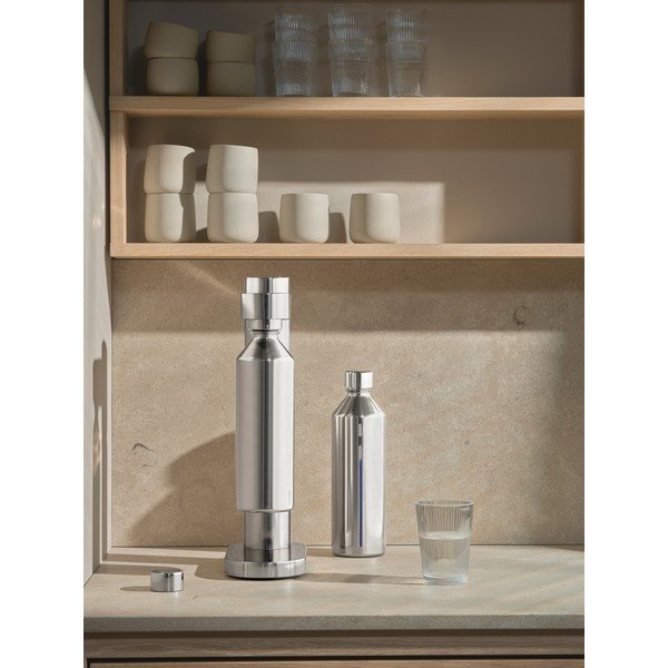 Ezüstszínű rozsdamentes acél konyhai kellék Brus – Stelton-image-4