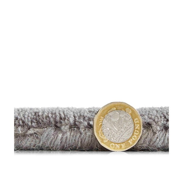 Kasbah szürke gyapjú szőnyeg, 150 x 230 cm - Think Rugs-image-3