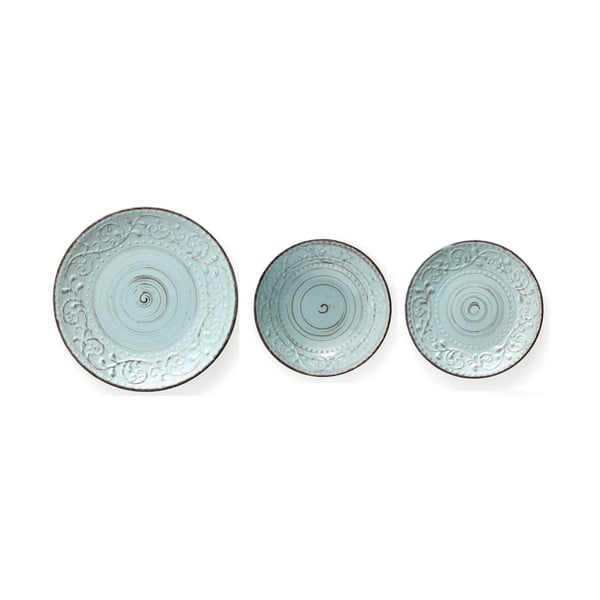 Serendipity türkizkék agyagkerámia tányér, ⌀ 27,5 cm - Brandani-image-3