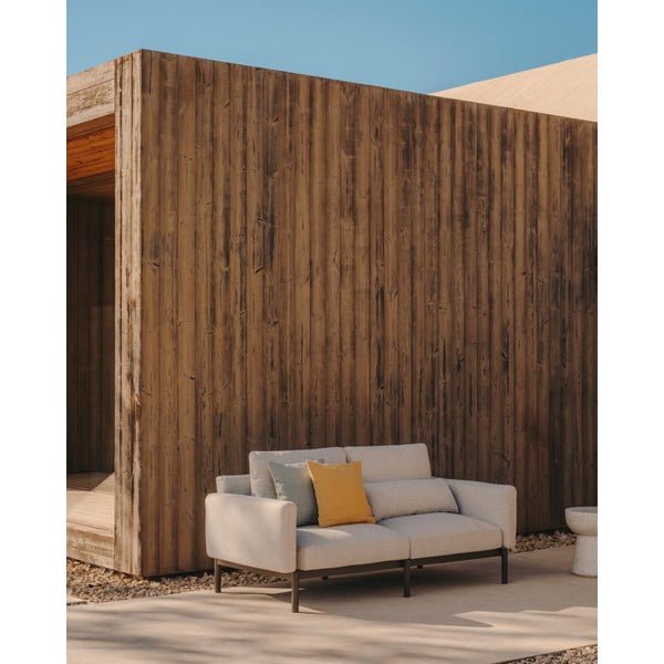 Világosszürke kerti moduláris kanapé 201 cm Sorells – Kave Home-image-1