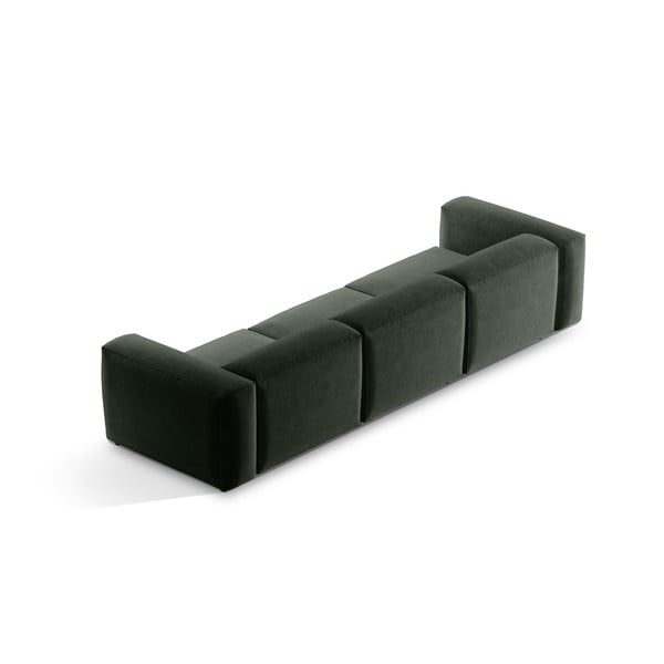 Zöld kanapé 364 cm Bergamo – Cosmopolitan Design-image-4