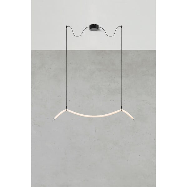 Fekete-fehér LED függőlámpa Melt – Markslöjd-image-2