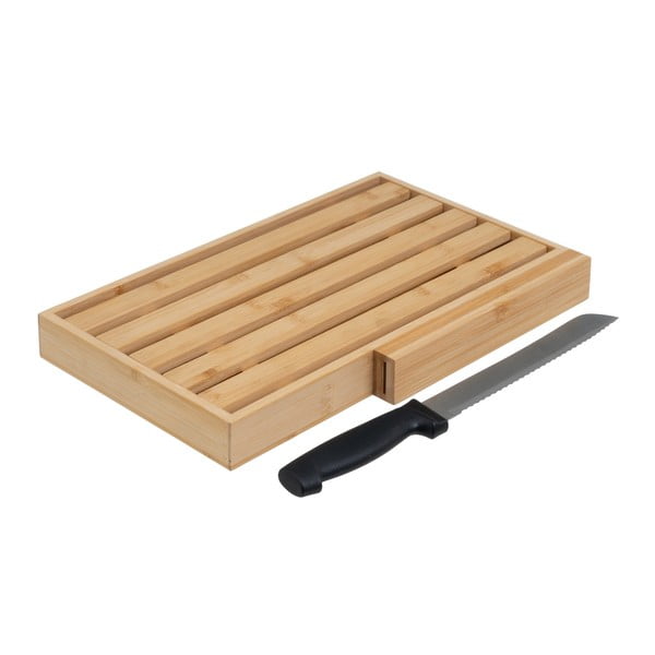 Bambusz vágódeszka tartozékokkal 22x35,5 cm – Casa Selección