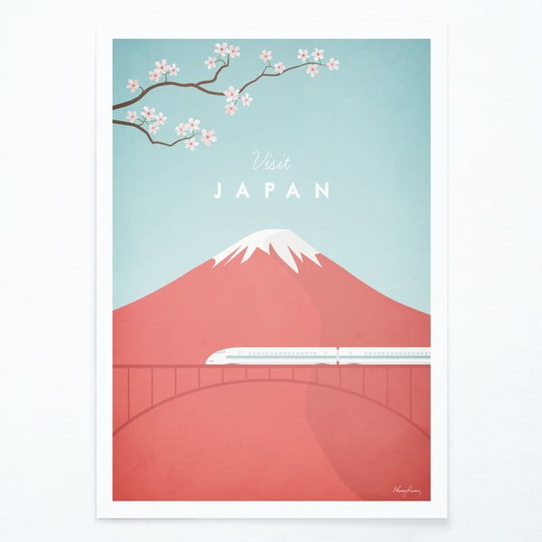 Japan poszter, A2 - Travelposter