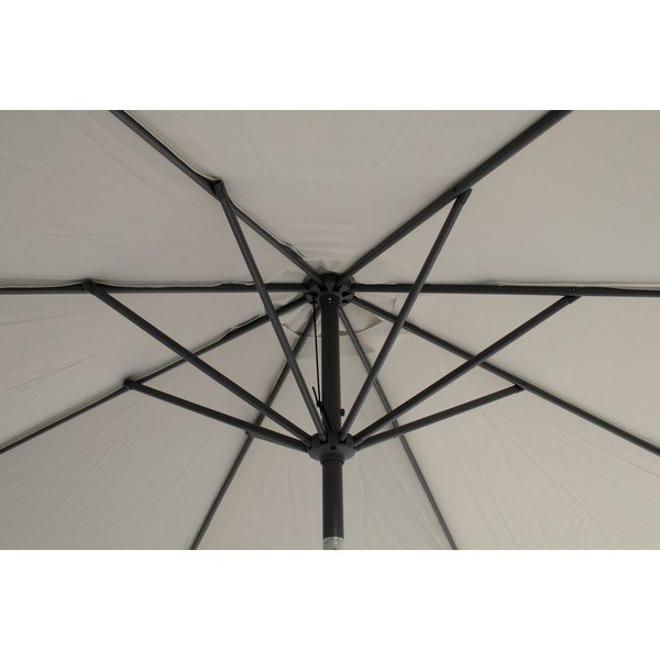 Shadowflex világosszürke függő napernyő, ø 300 cm - Hartman-image-1