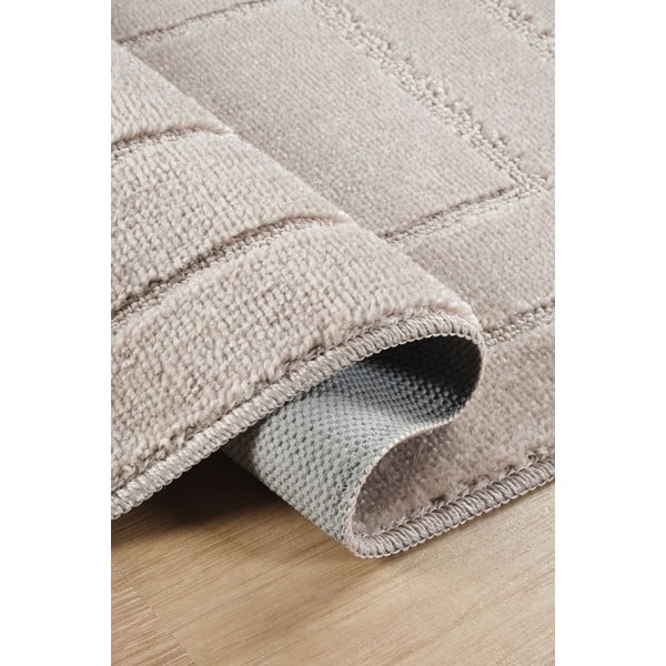 Világosbarna fürdőszobai kilépő szett 2 db-os 50x80 cm Cerceve – Foutastic-image-2