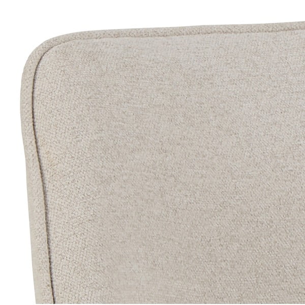 Bézs kárpitozott karfás étkezőfotel Graham – Actona-image-4