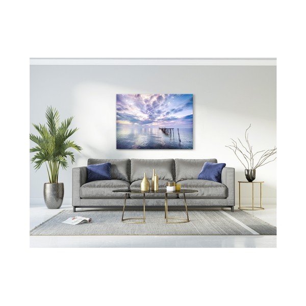 Glas Summer Blue kép, 80 x 120 cm - Styler-image-1