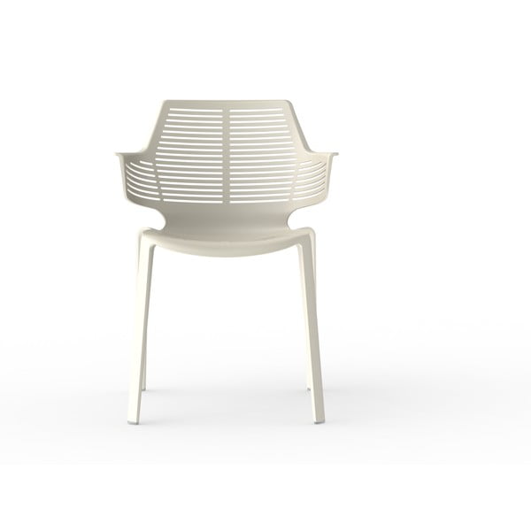 Ikona 2 db elefántcsont-fehér kerti szék - Resol