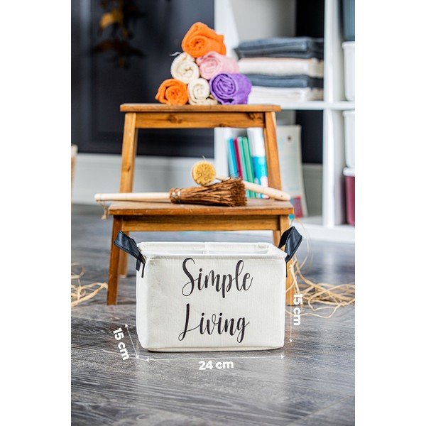 Textil tárolókosár – Mioli Decor-image-1