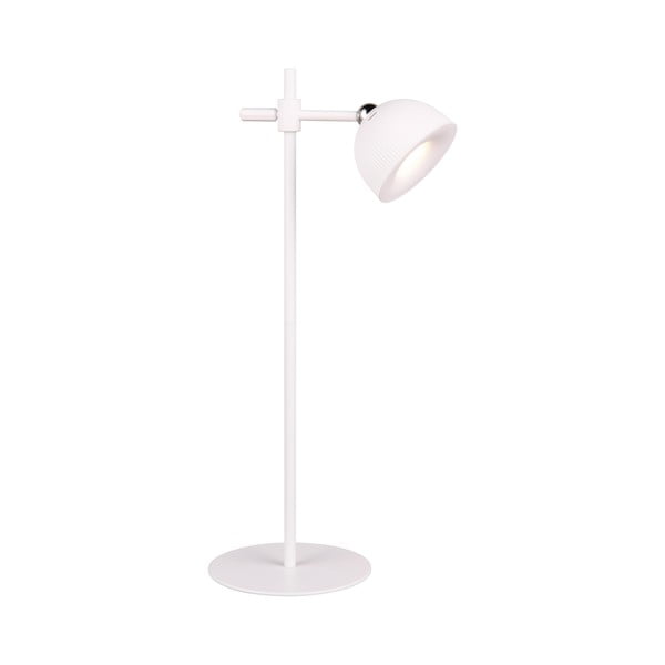 Fehér LED dimmelhető asztali lámpa csiptetővel (magasság 41 cm) Maxima – Trio