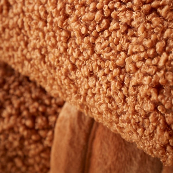 Narancssárga mikroplüss takaró 130x170 cm Velvet Boucle – Catherine Lansfield-image-2