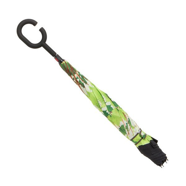 Leaves zöld-fekete esernyő, ⌀ 105 cm-image-1