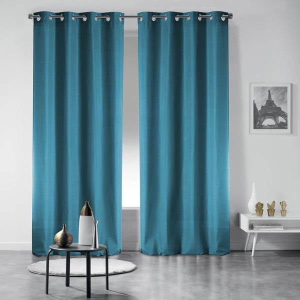 Kék sötétítő függöny 135x280 cm Occult – douceur d'intérieur-image-4