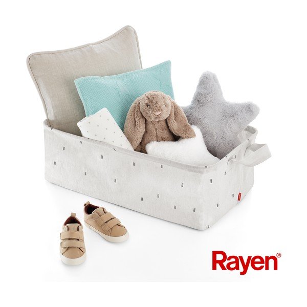 Textil szennyeskosár 60 l – Rayen-image-3