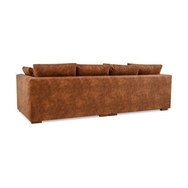 Konyakbarna kanapé 266 cm Comfy – Scandic-image-3