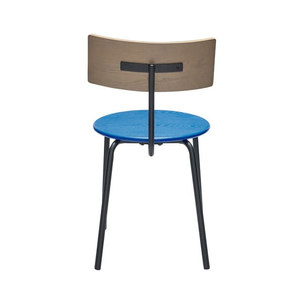 Kék-natúr színű étkezőszék szett 4 db-os Koi – Hübsch-image-3