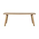 Tölgyfa étkezőasztal 100x180 cm Tablo – WOOOD