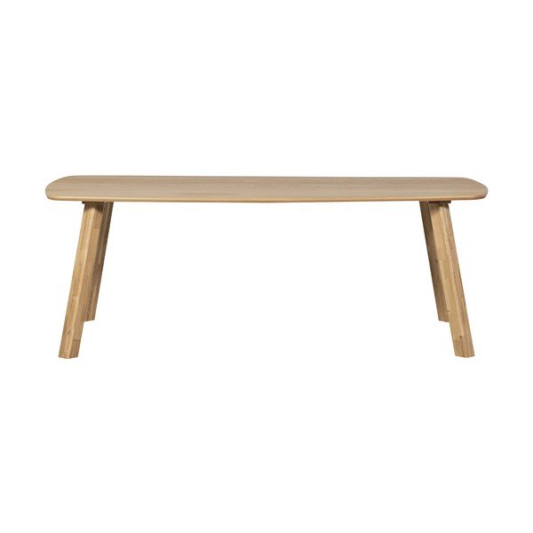 Tölgyfa étkezőasztal 100x180 cm Tablo – WOOOD