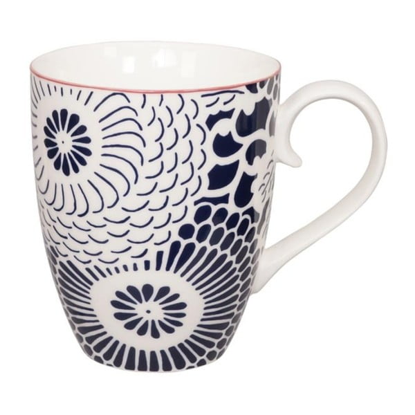 Shiki kék-fehér porcelán csésze, 380 ml - Tokyo Design Studio