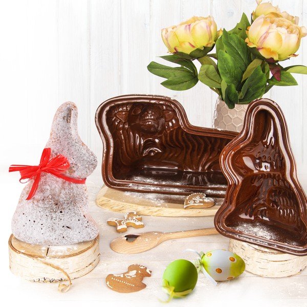 Kerámia sütőforma  bárány alakú tortához 10x34 cm Beránek – Orion-image-3