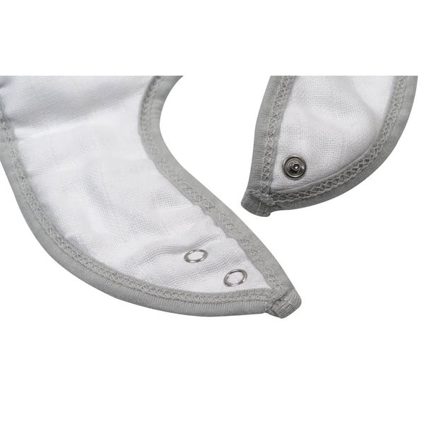 Dots szürke muszlin előke - Kindsgut-image-3