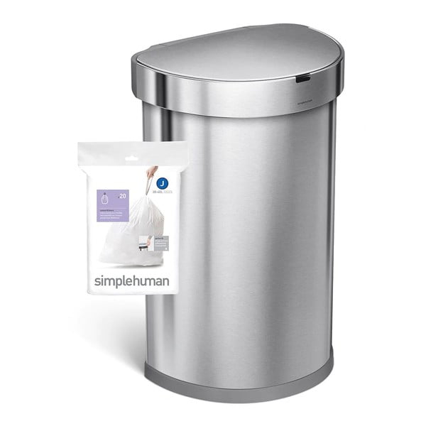 Összehúzható szemeteszsák készlet 20 db-os 45 l J – simplehuman-image-3
