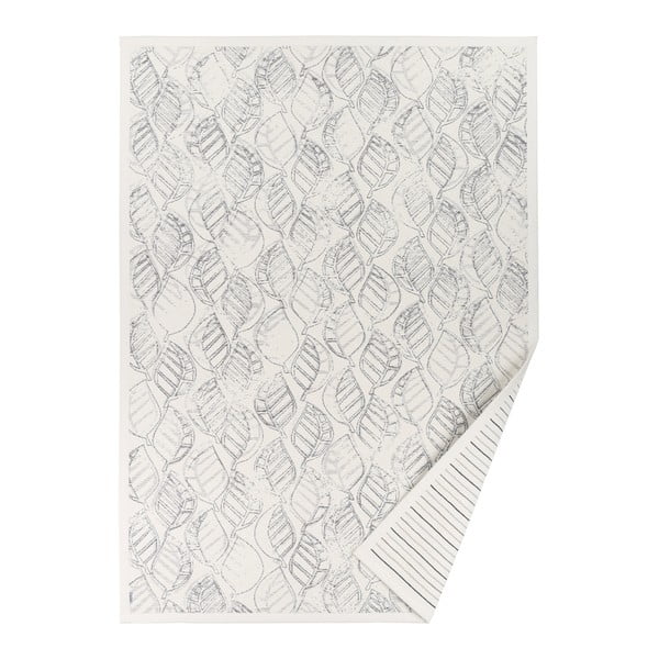 Niidu fehér, mintás kétoldalú szőnyeg, 160 x 230 cm - Narma