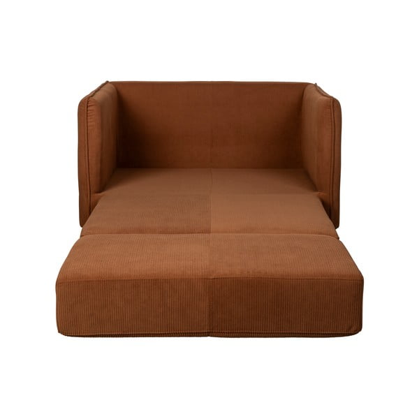 Narancssárgásbarna fotel Jopie – White Label-image-3