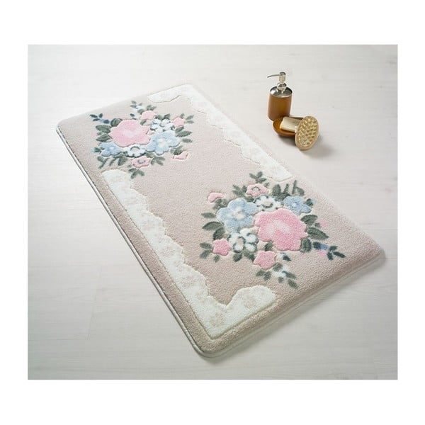 June rózsaszín fürdőszobai szőnyeg, 80 x 140 cm - Confetti