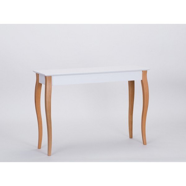 Console fehér tárolóasztal, hossz 105 cm- Ragaba-image-1