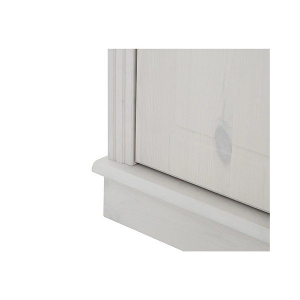 Fehér borovi fenyő könyvespolc 296x223 cm Anita – Støraa-image-3