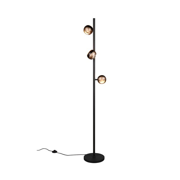 Fekete-bronzszínű LED állólámpa (magasság 150 cm) Orbit – Trio Select-image-3