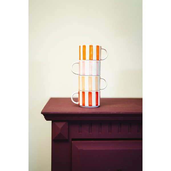 Fehér kerámia eszpresszó bögre szett 4 db-os 180 ml Franca – Leopold Vienna-image-3