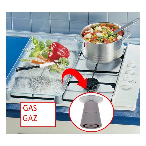 Edzett üveg tűzhely fedőlap 50x56 cm Universal 3 in 1 – Wenko-image-2